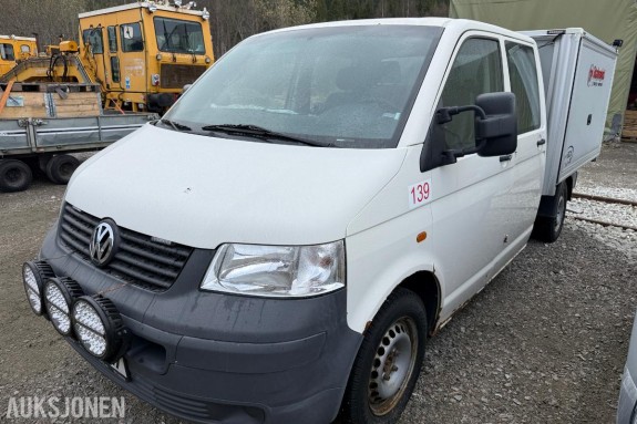 2005 Volkswagen Transporter kassebil 5 seter 398265km 