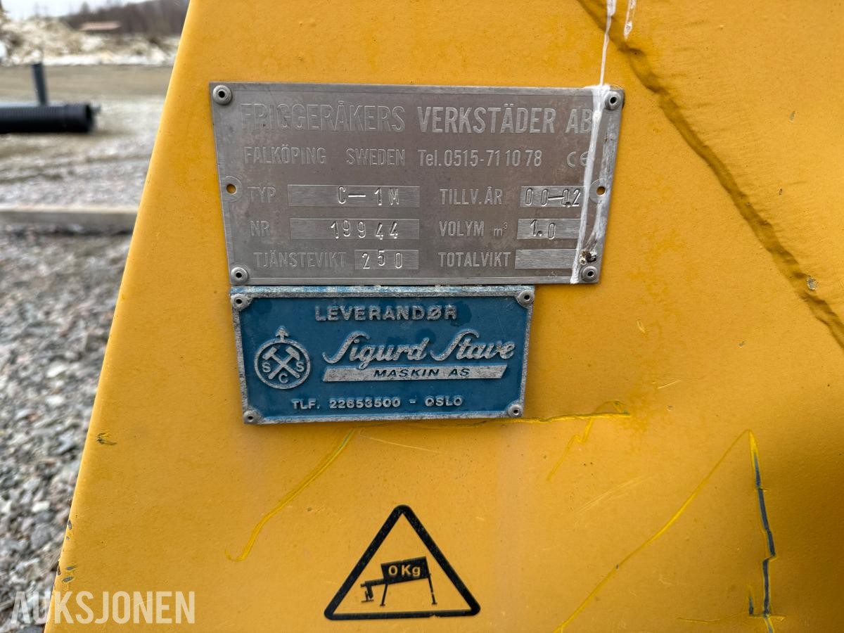 2002 Falköping sand-/saltspreder