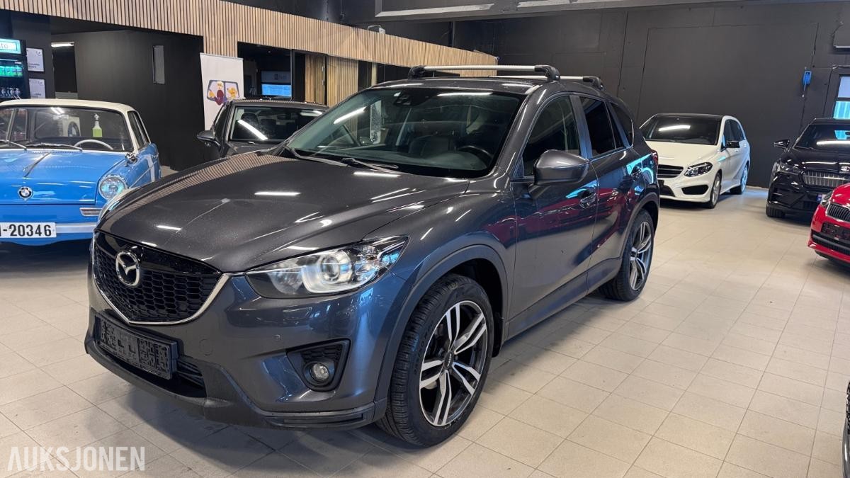 2014 MAZDA CX-5 AWD OPTIMUM – SKINN / KROK / NAVI / RYGGEKAMERA
