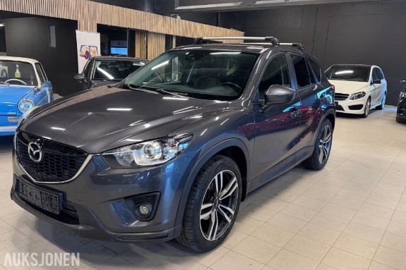 2014 MAZDA CX-5 AWD OPTIMUM – SKINN / KROK / NAVI / RYGGEKAMERA