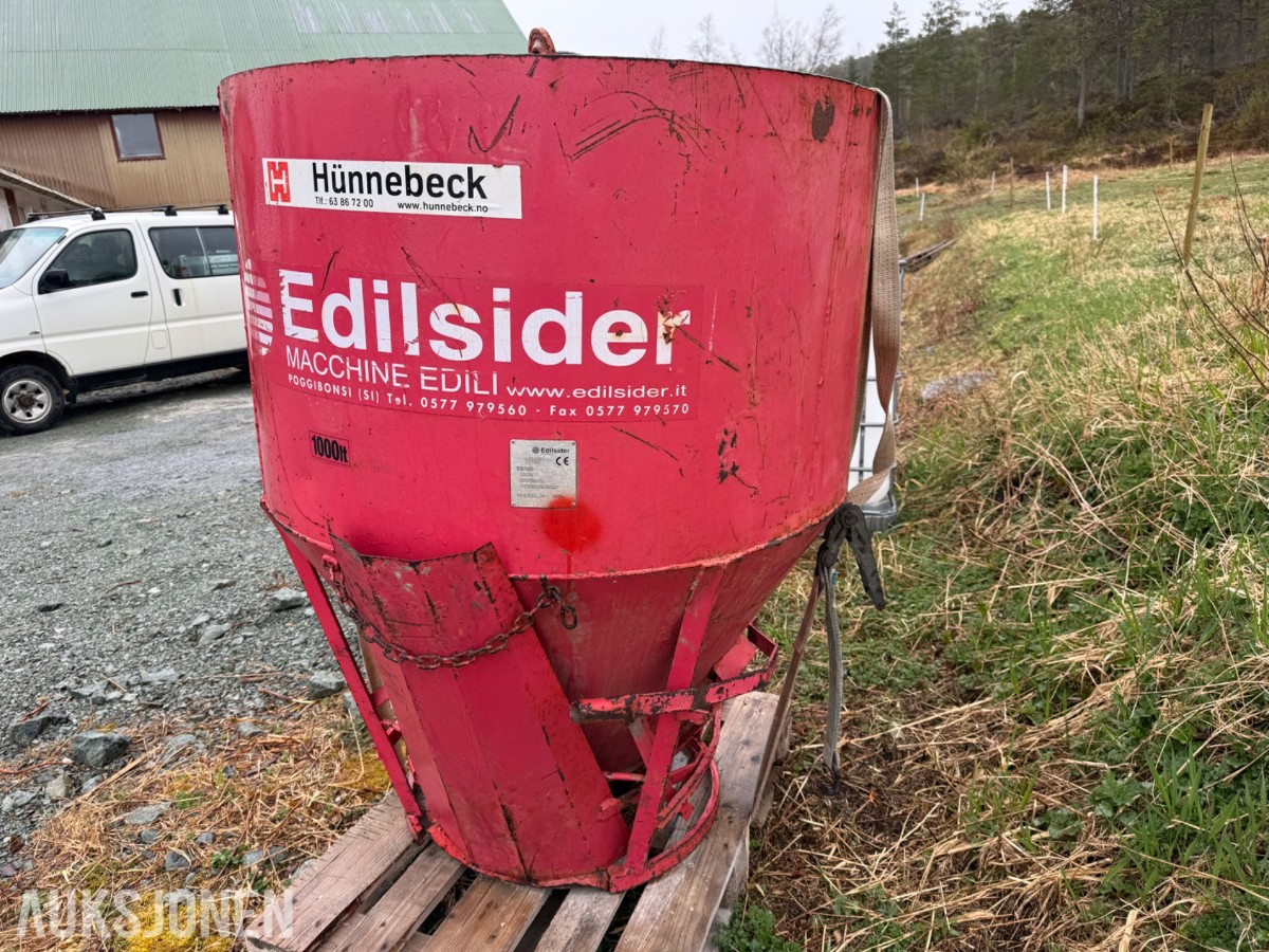 Betongtob 1000 liter – Edilsider | CE-merket