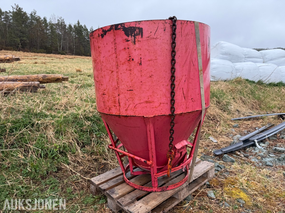 Betongtob 1000 liter – Edilsider | CE-merket