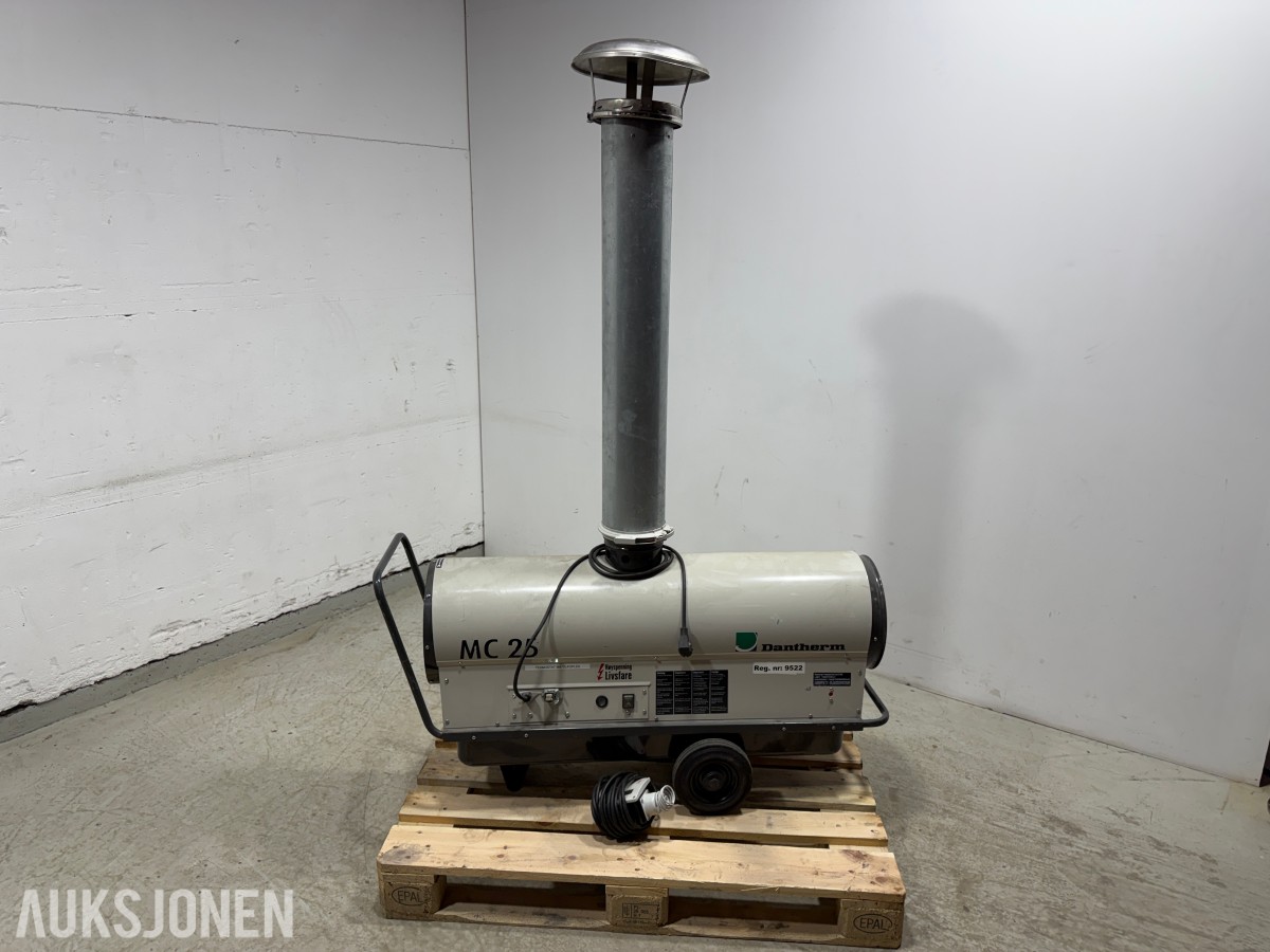 2001 Dantherm MC-25-N dieselvarmer.