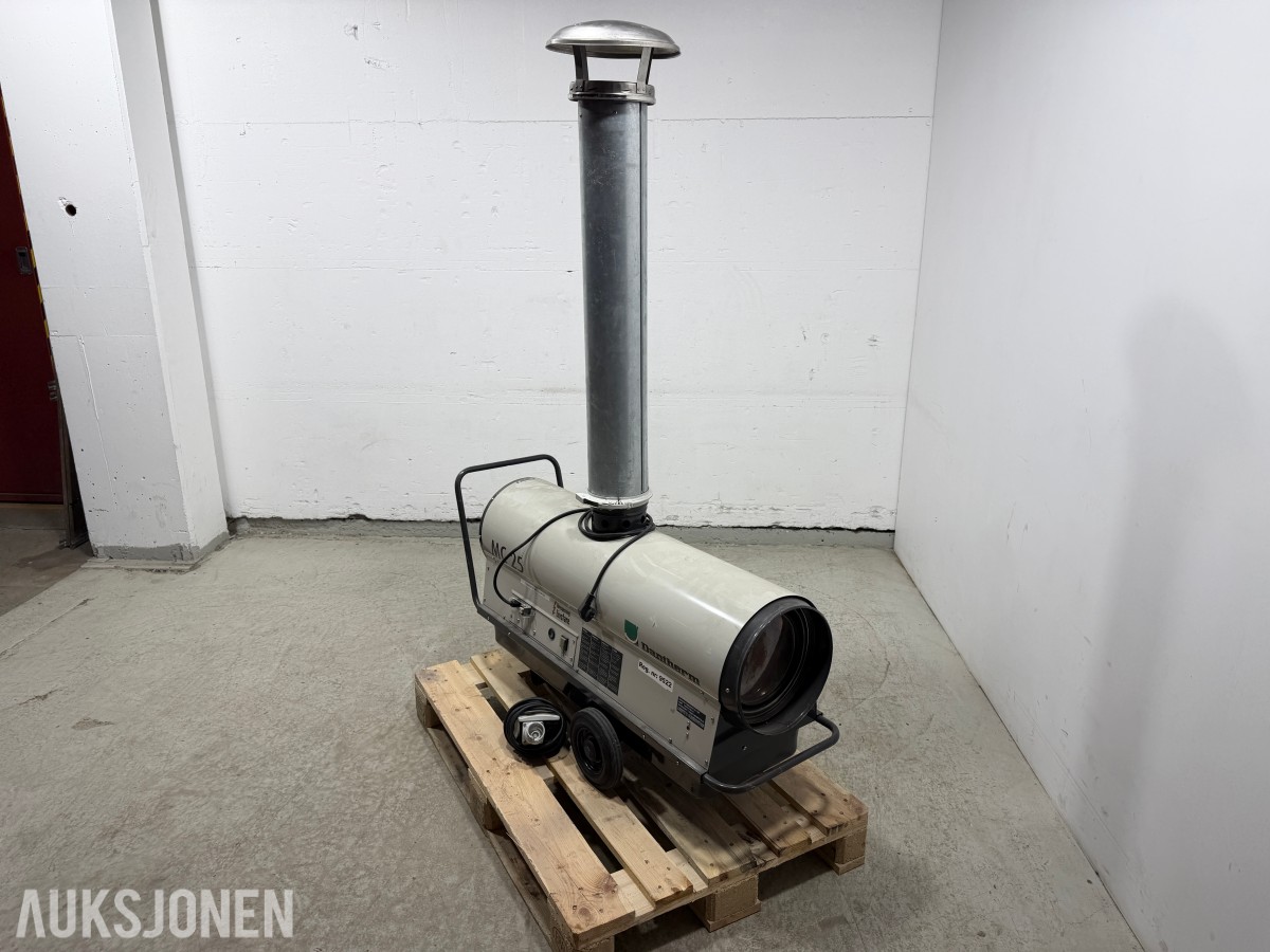 2001 Dantherm MC-25-N dieselvarmer.