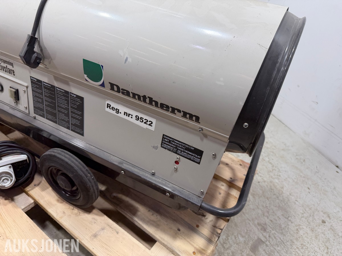 2001 Dantherm MC-25-N dieselvarmer.