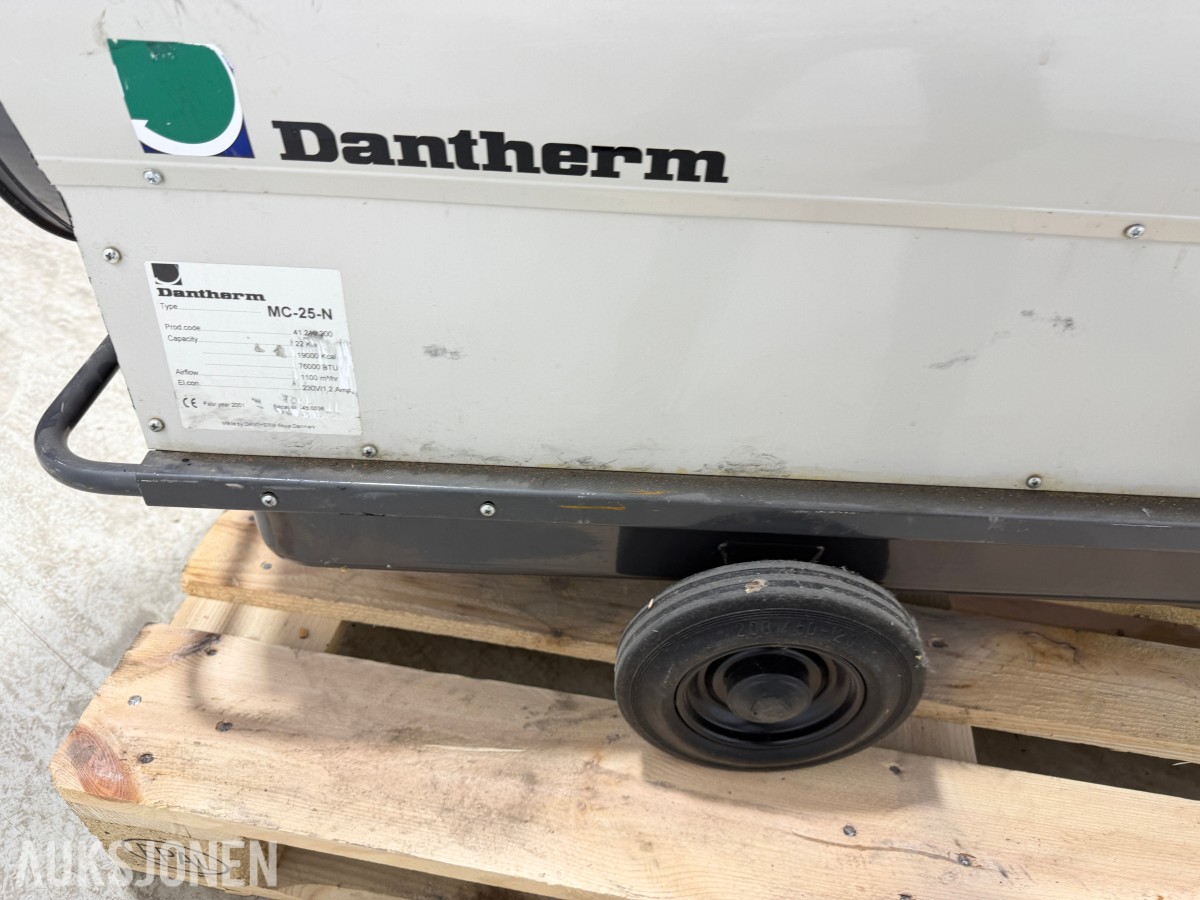 2001 Dantherm MC-25-N dieselvarmer.
