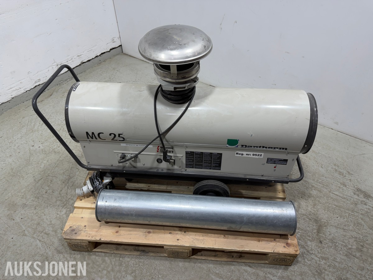 2001 Dantherm MC-25-N dieselvarmer.