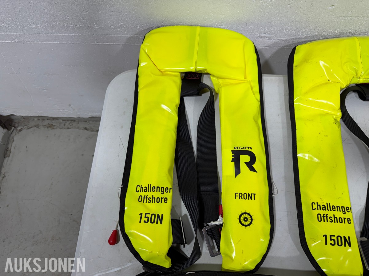 Redningsvester 150N – Regatta Challenger Offshore (8 stk) 