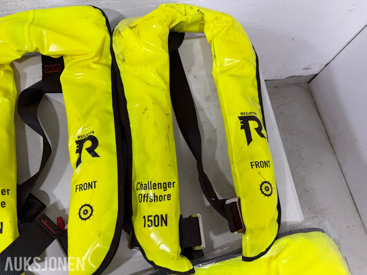 Redningsvester 150N – Regatta Challenger Offshore (8 stk) 