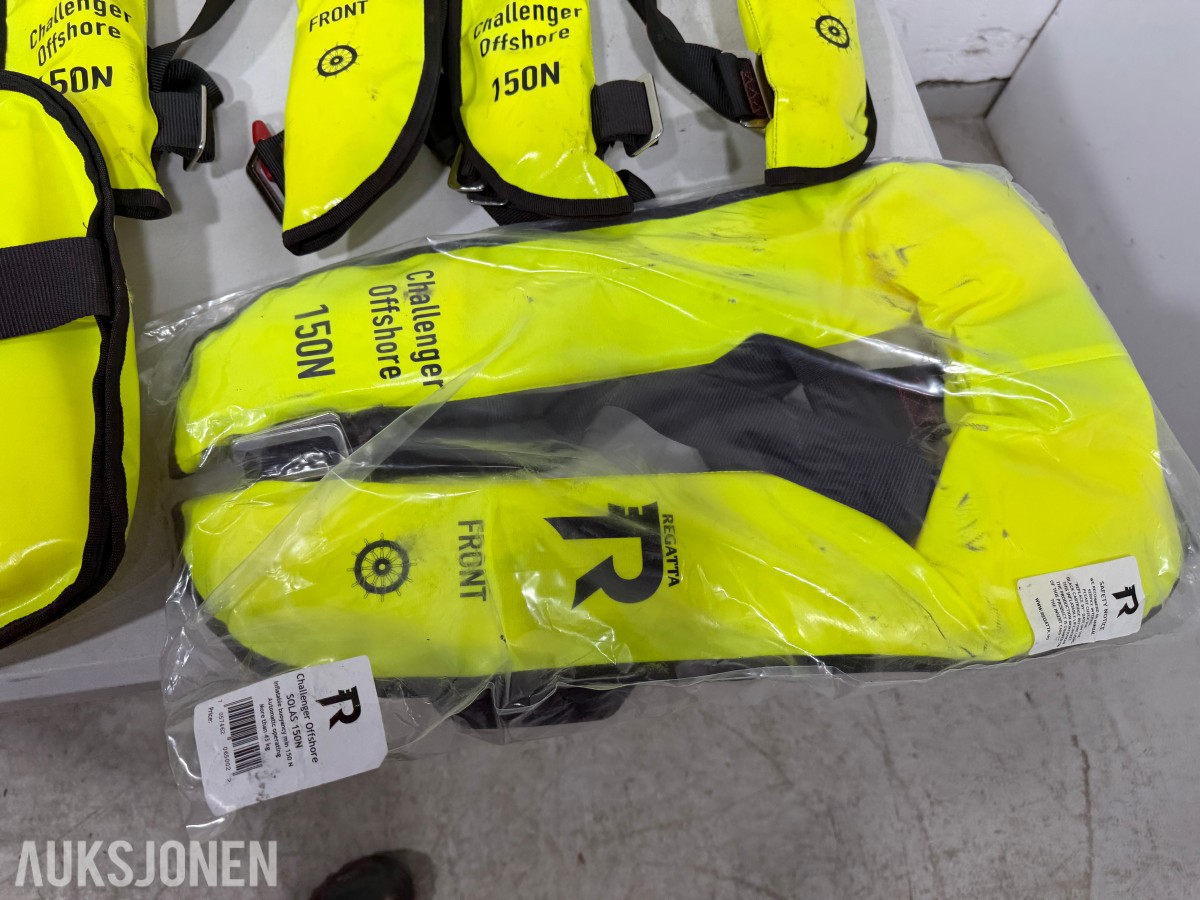 Redningsvester 150N – Regatta Challenger Offshore (8 stk) 
