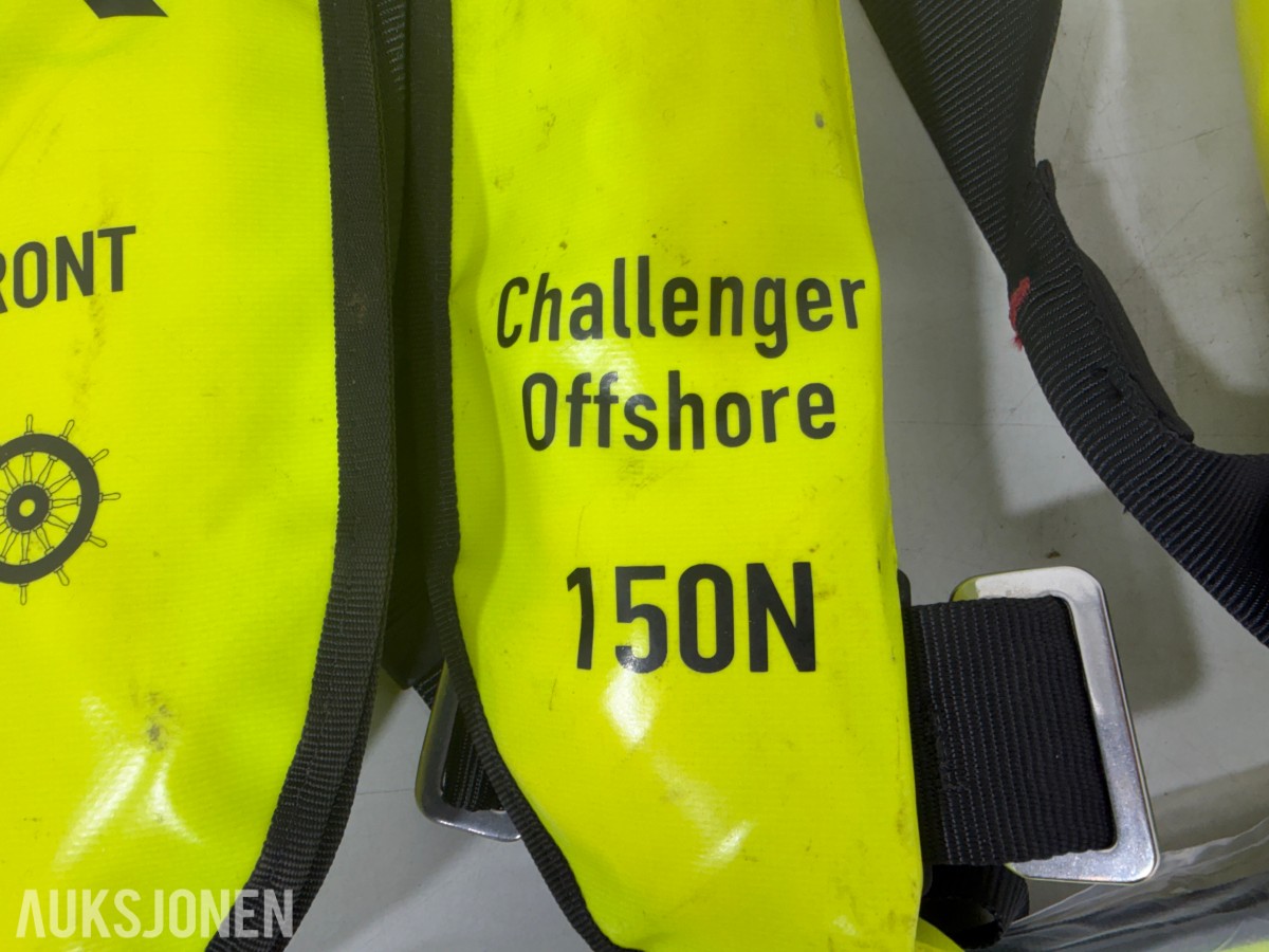 Redningsvester 150N – Regatta Challenger Offshore (8 stk) 