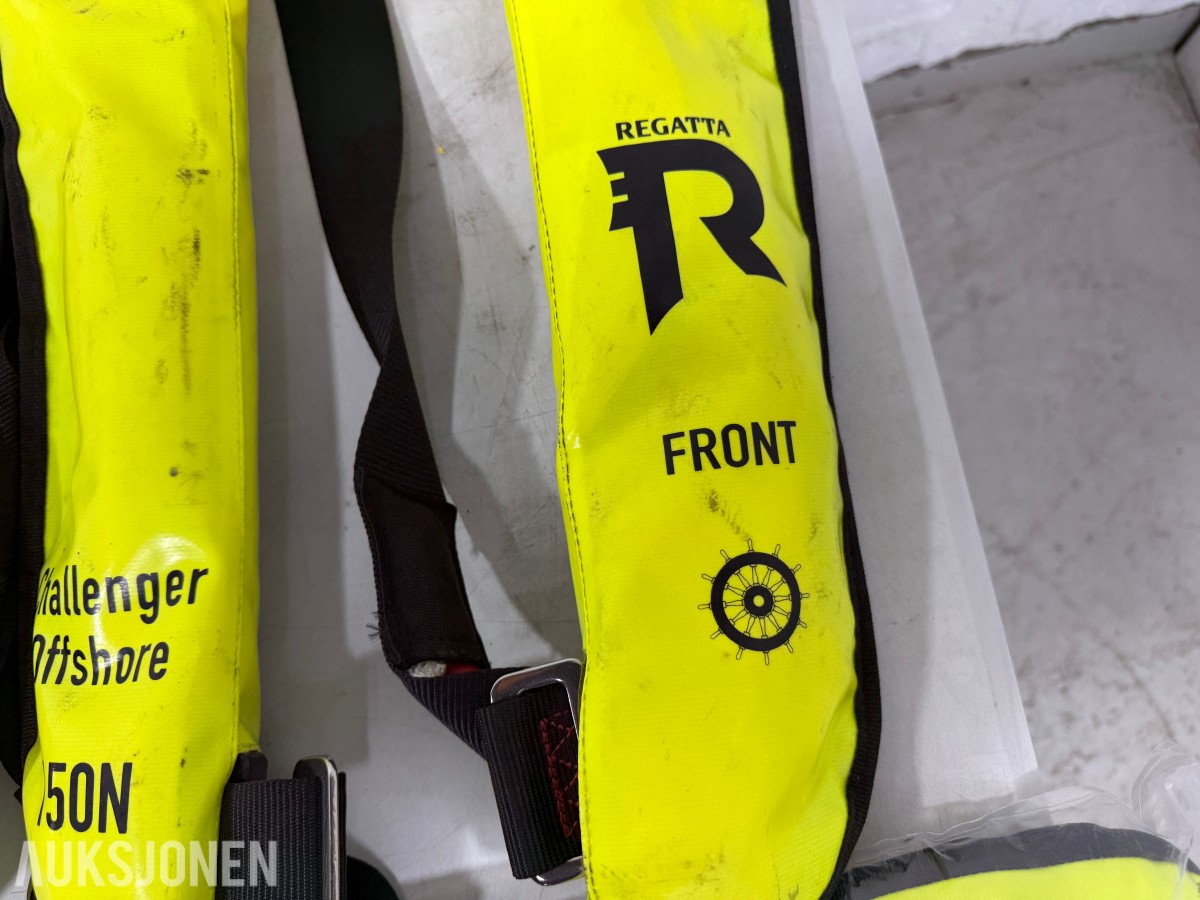 Redningsvester 150N – Regatta Challenger Offshore (8 stk) 
