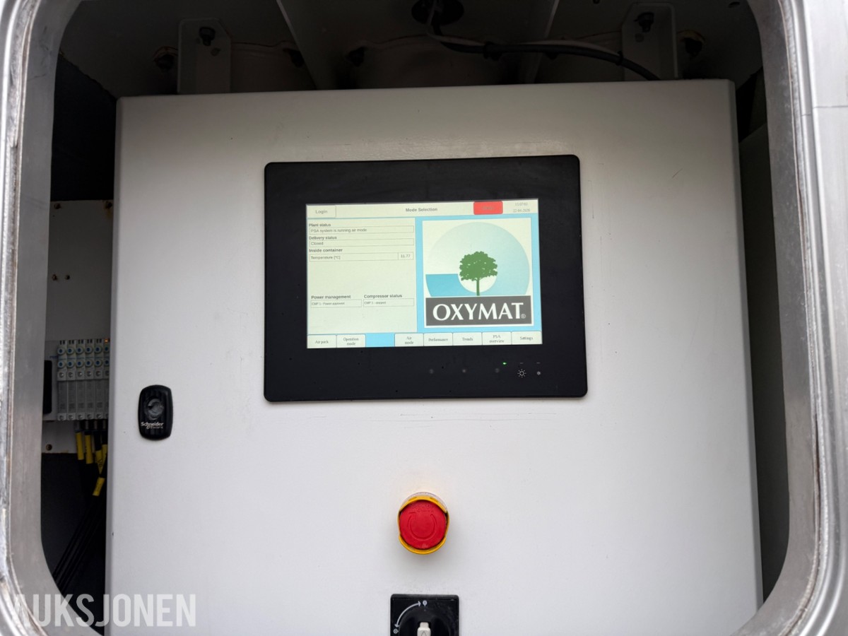 Oksygenproduksjonscontainer – Oxymat 10 fot PSA-system