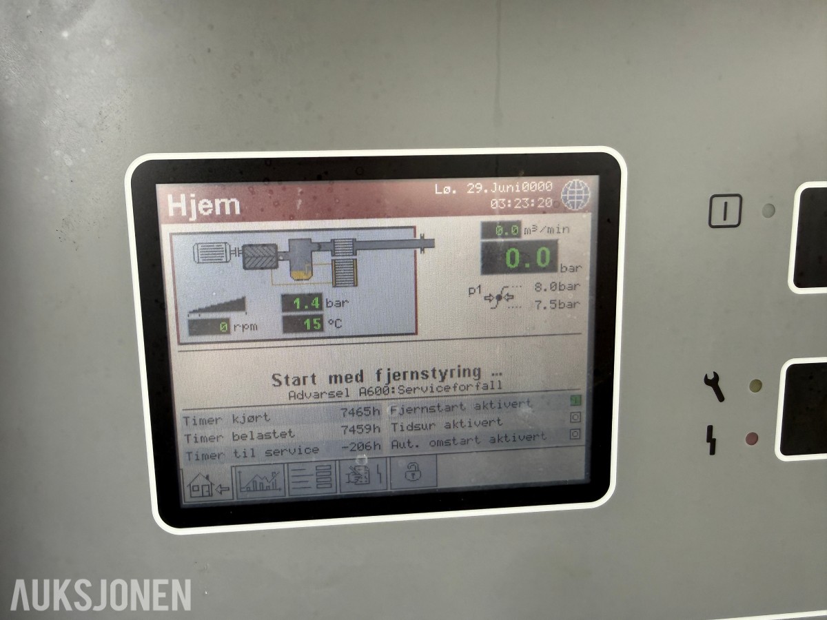 Oksygenproduksjonscontainer – Oxymat 10 fot PSA-system