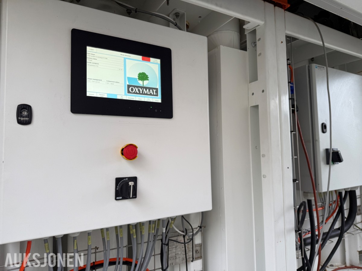 Oksygenproduksjonscontainer – Oxymat 10 fot PSA-system