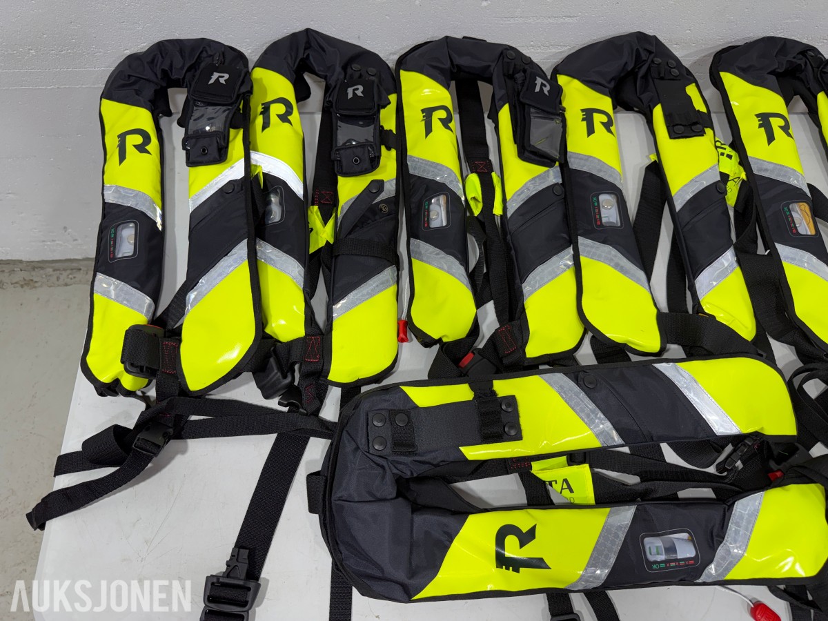 9x Redningsvester 170N – Regatta ProSafe X – Oppblåsbare m/sele 