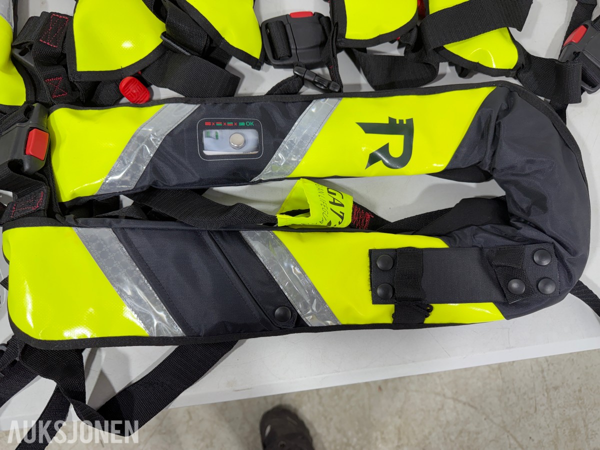 9x Redningsvester 170N – Regatta ProSafe X – Oppblåsbare m/sele 