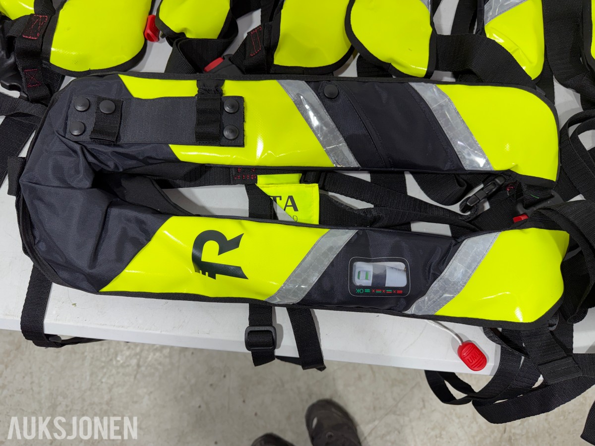 9x Redningsvester 170N – Regatta ProSafe X – Oppblåsbare m/sele 
