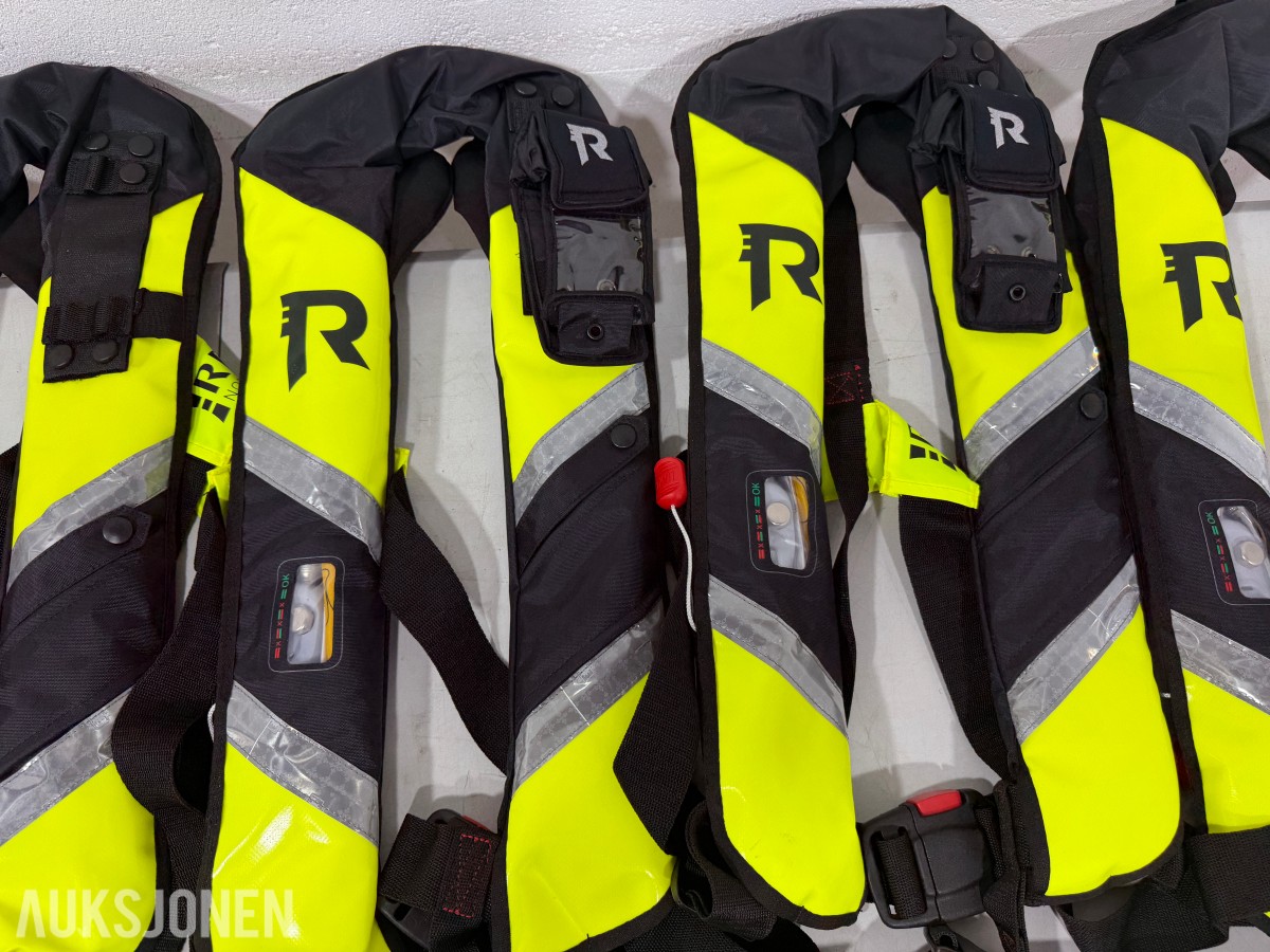 9x Redningsvester 170N – Regatta ProSafe X – Oppblåsbare m/sele 