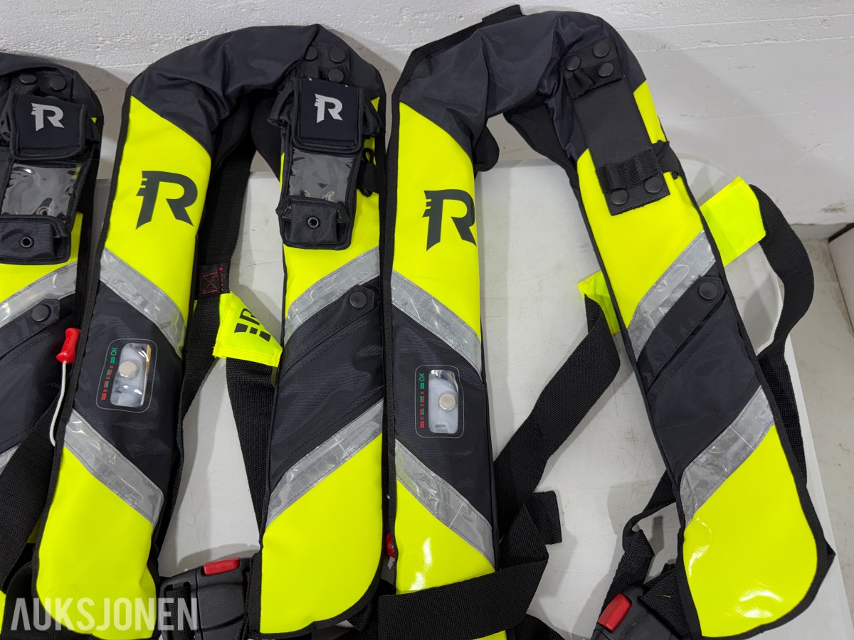 9x Redningsvester 170N – Regatta ProSafe X – Oppblåsbare m/sele 