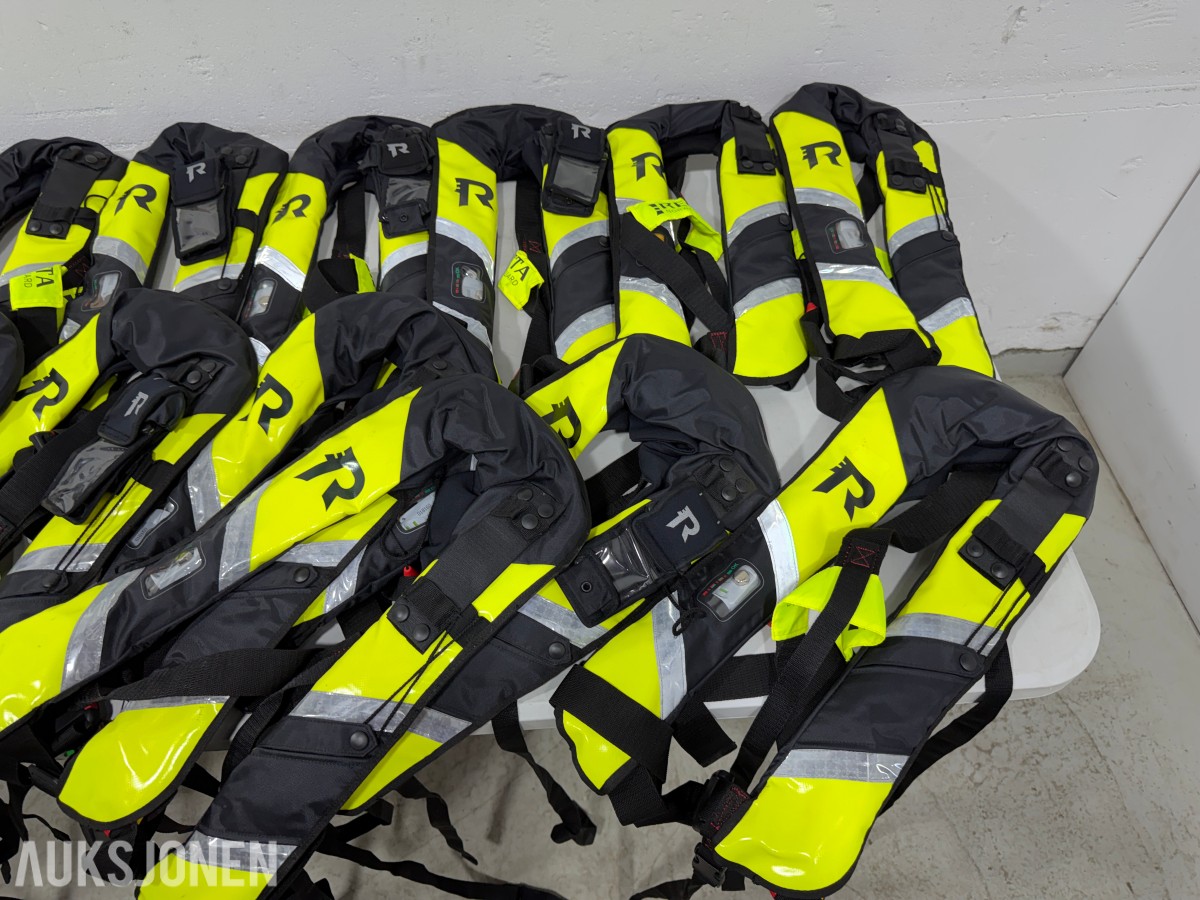 16x Redningsvester 170N – Regatta ProSafe – Oppblåsbare m/sele 