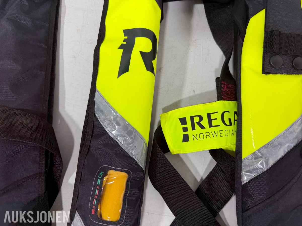 16x Redningsvester 170N – Regatta ProSafe – Oppblåsbare m/sele 