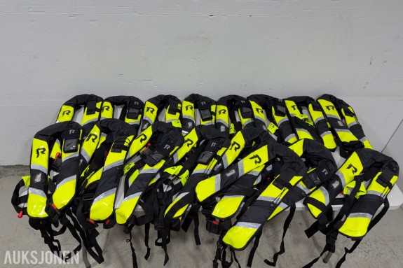 16x Redningsvester 170N – Regatta ProSafe – Oppblåsbare m/sele 