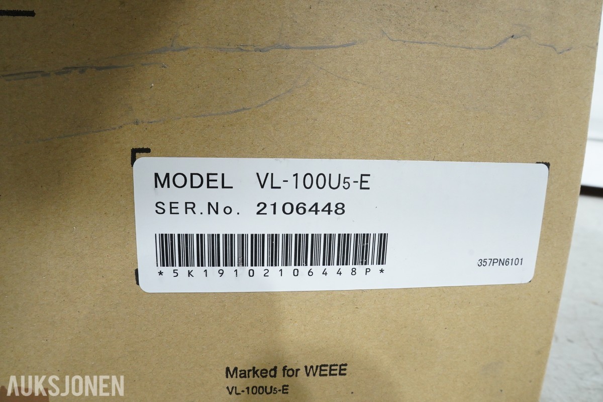 2 stk. Mitsubishi Electric VL-100U5-E miniventilasjon