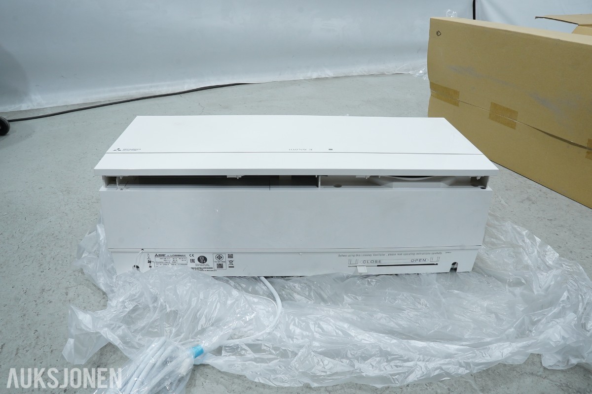 2 stk. Mitsubishi Electric VL-100U5-E miniventilasjon