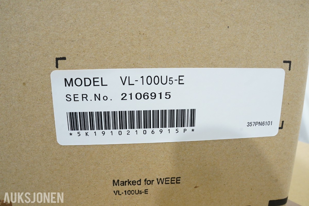 2 stk. Mitsubishi Electric VL-100U5-E miniventilasjon