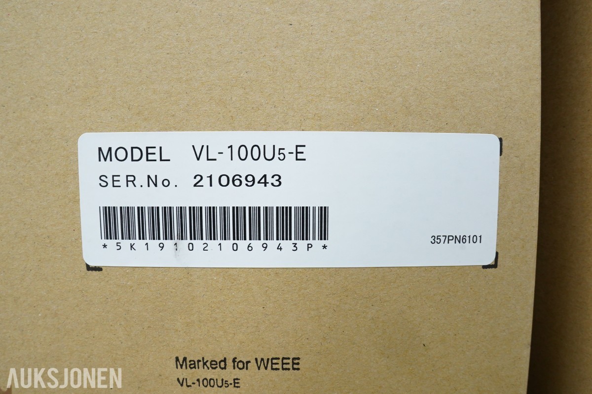 2 stk. Mitsubishi Electric VL-100U5-E miniventilasjon