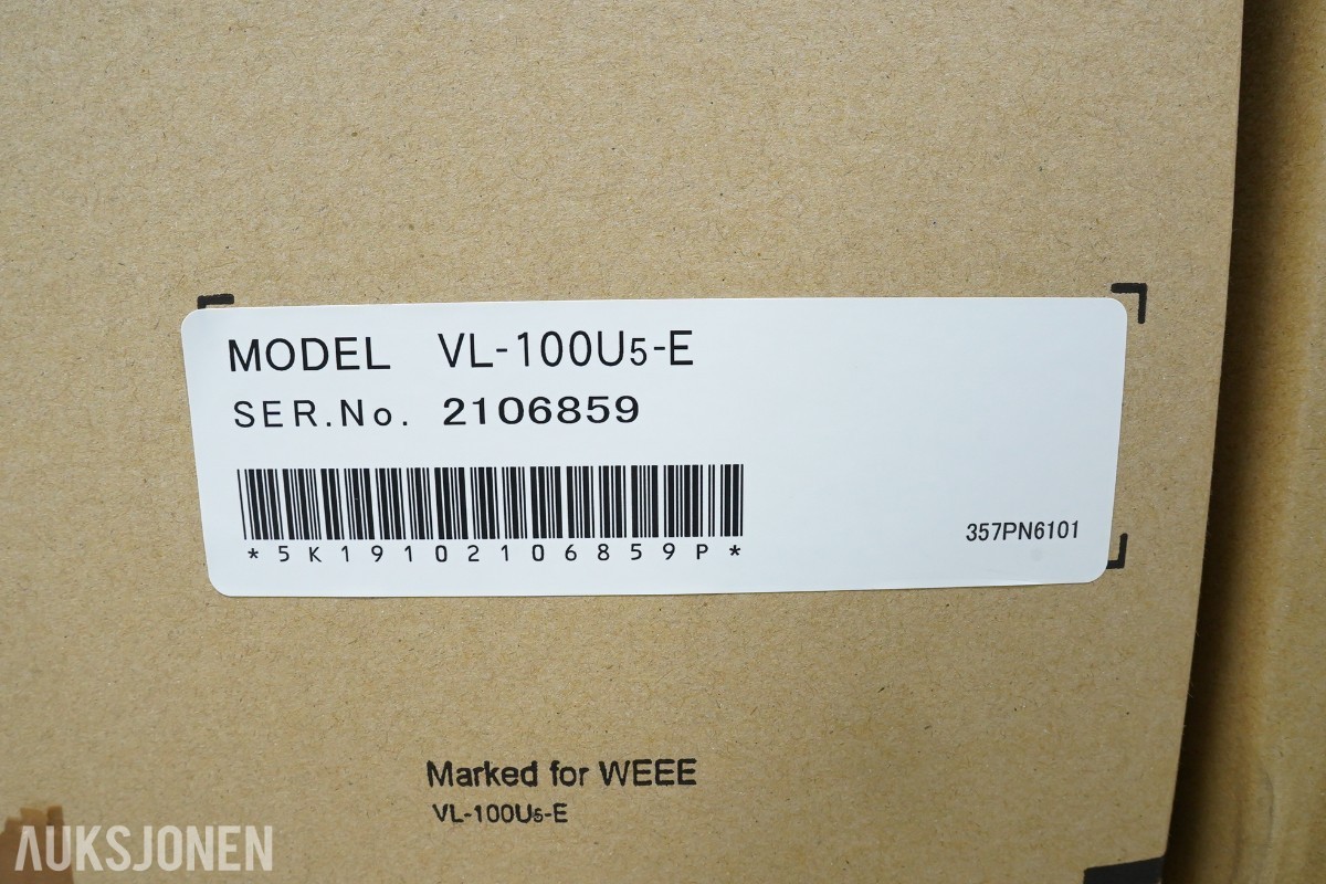 2 stk. Mitsubishi Electric VL-100U5-E