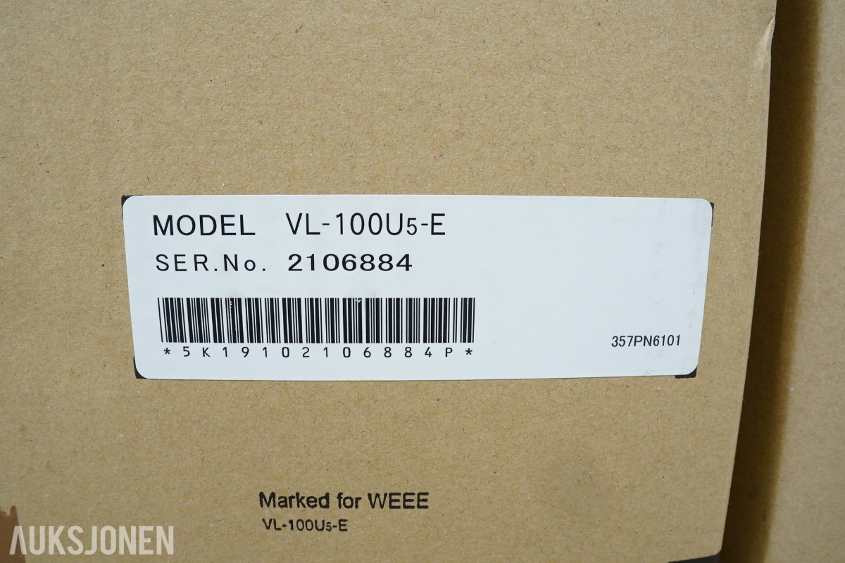 2 stk. Mitsubishi Electric VL-100U5-E