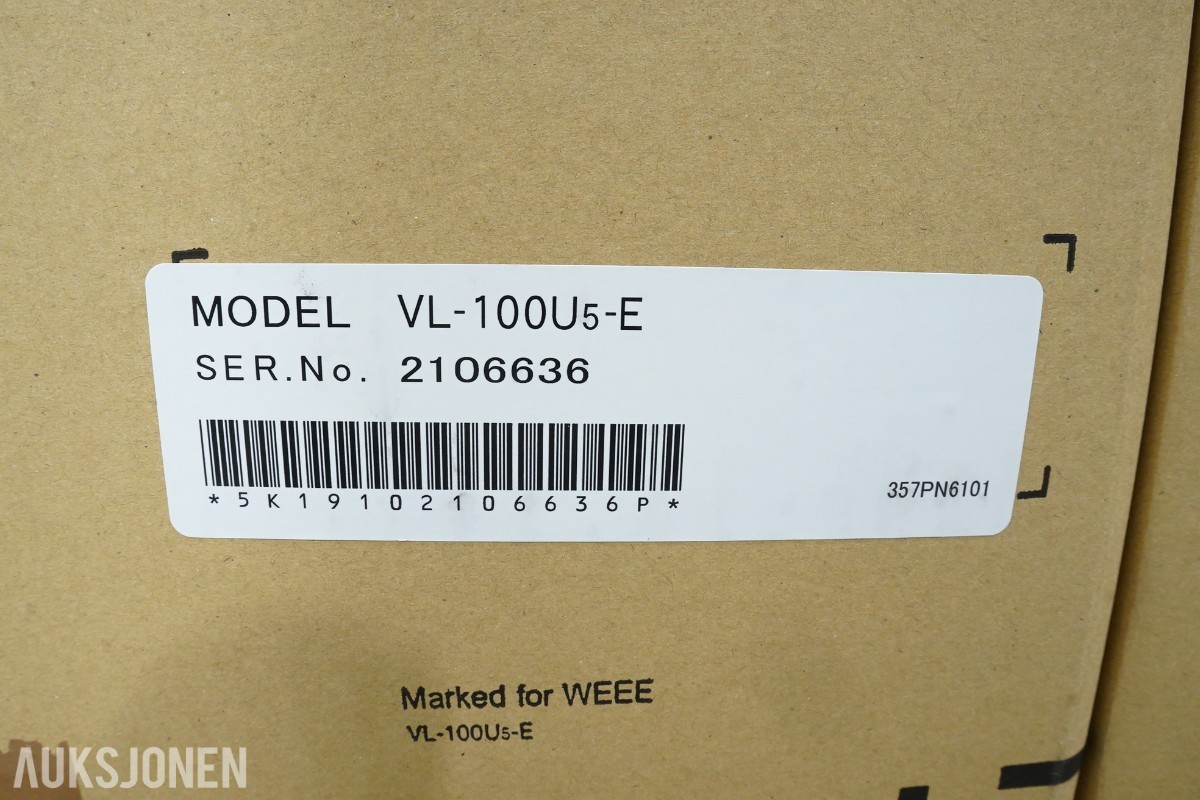 2 stk. Mitsubishi Electric VL-100U5-E miniventilasjon