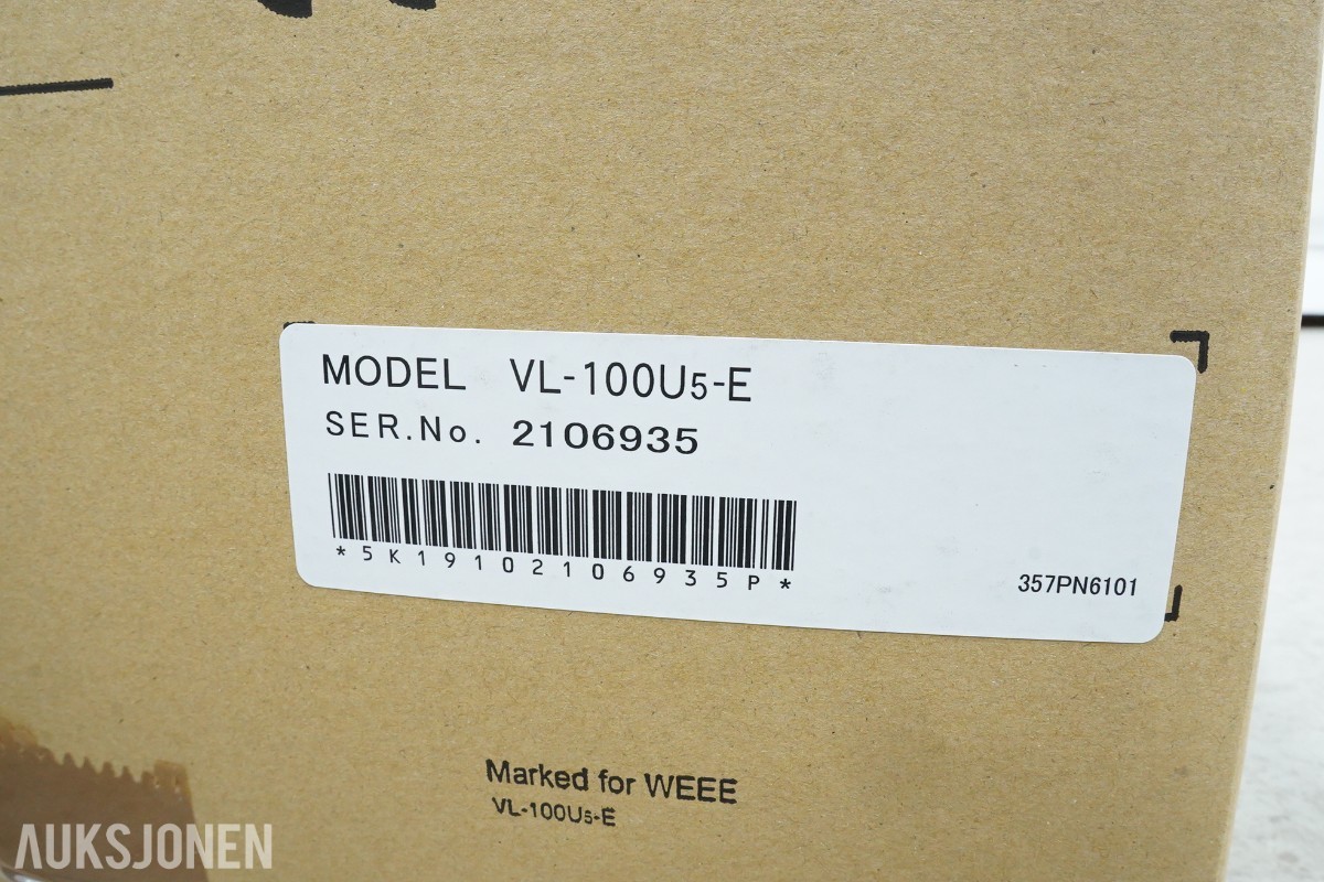 1 stk Mitsubishi Electric VL-100U5-E miniventilasjon 