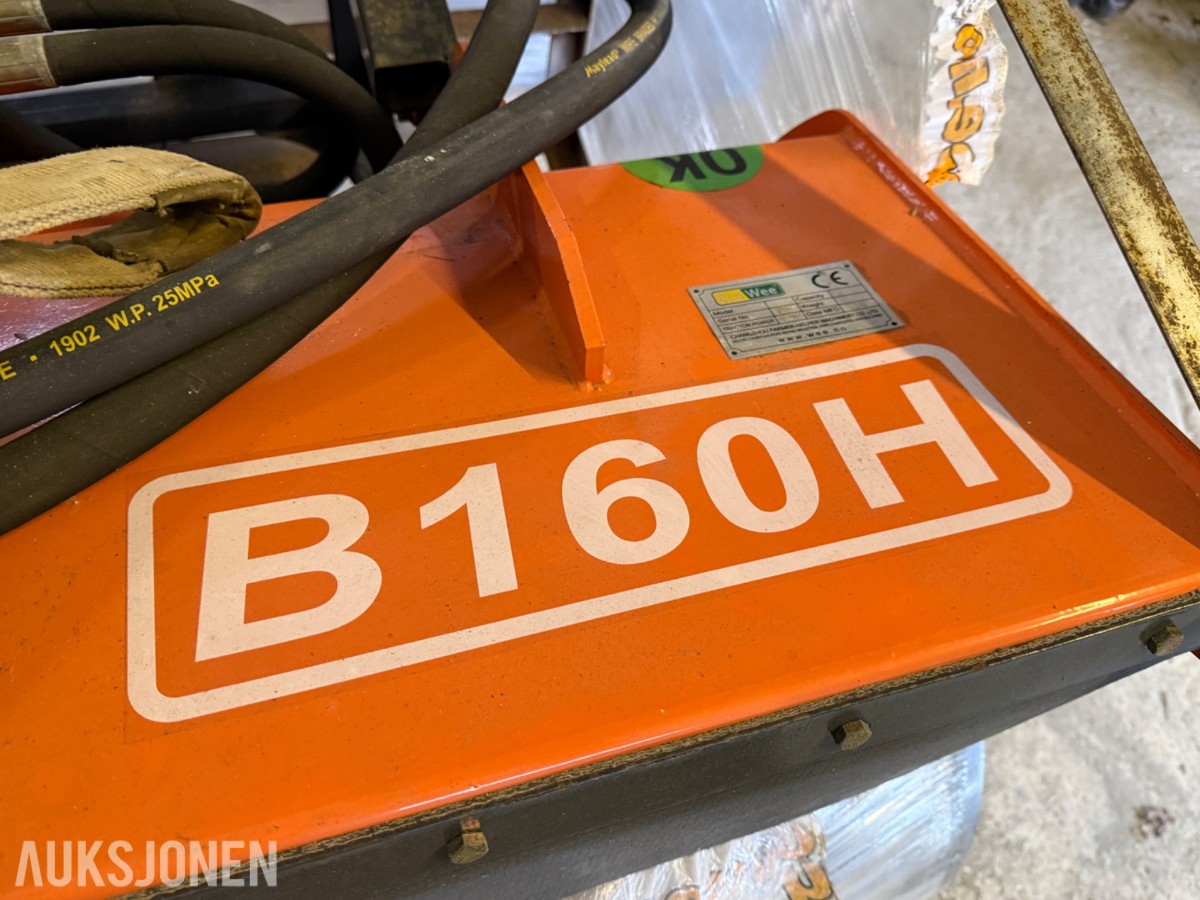 Ubrukt snøfres 160 cm – 2-trinns hydraulisk (2022)