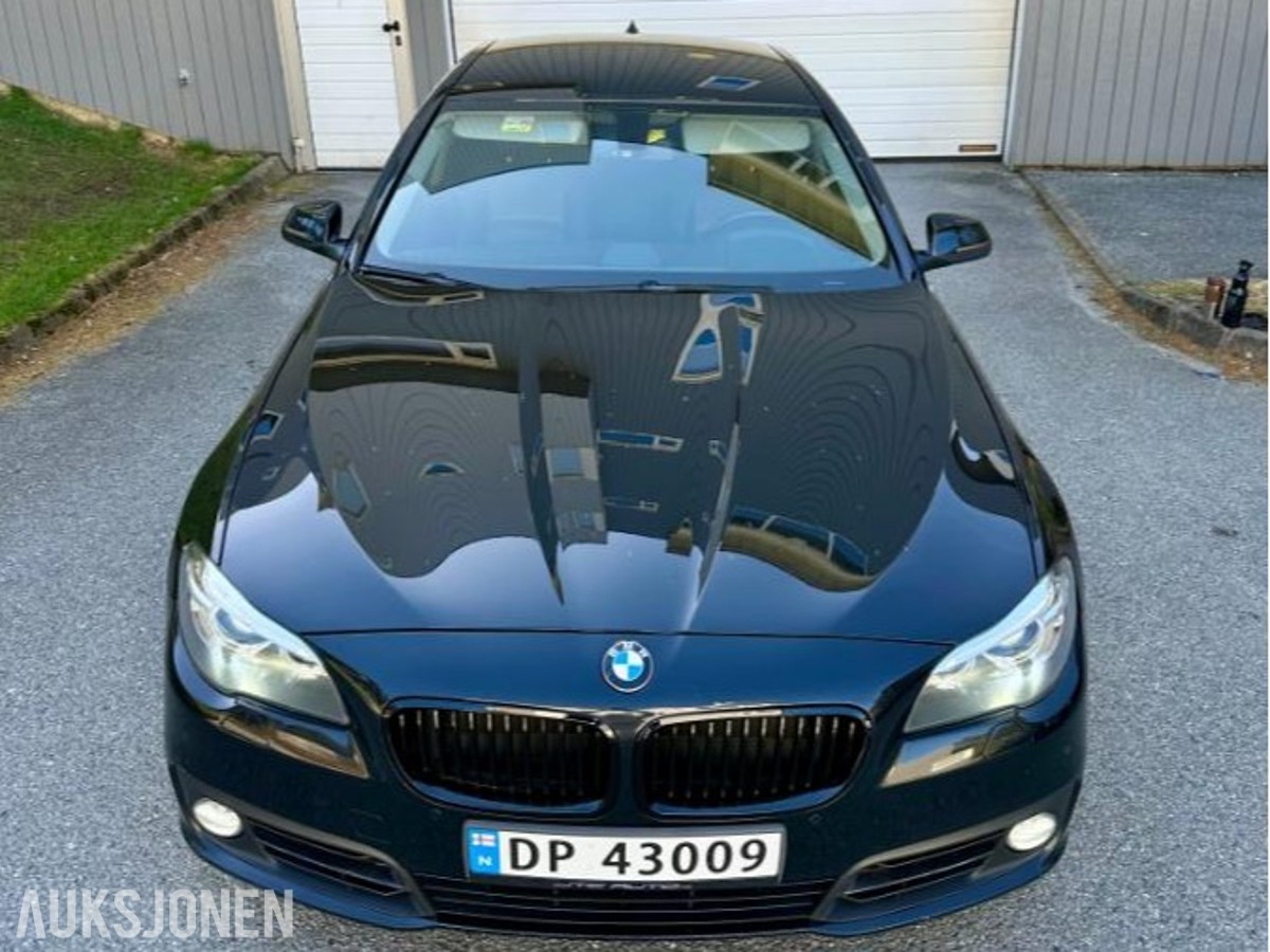 2014 BMW 5-serie 525d xDrive Hengerfeste Skinnseter