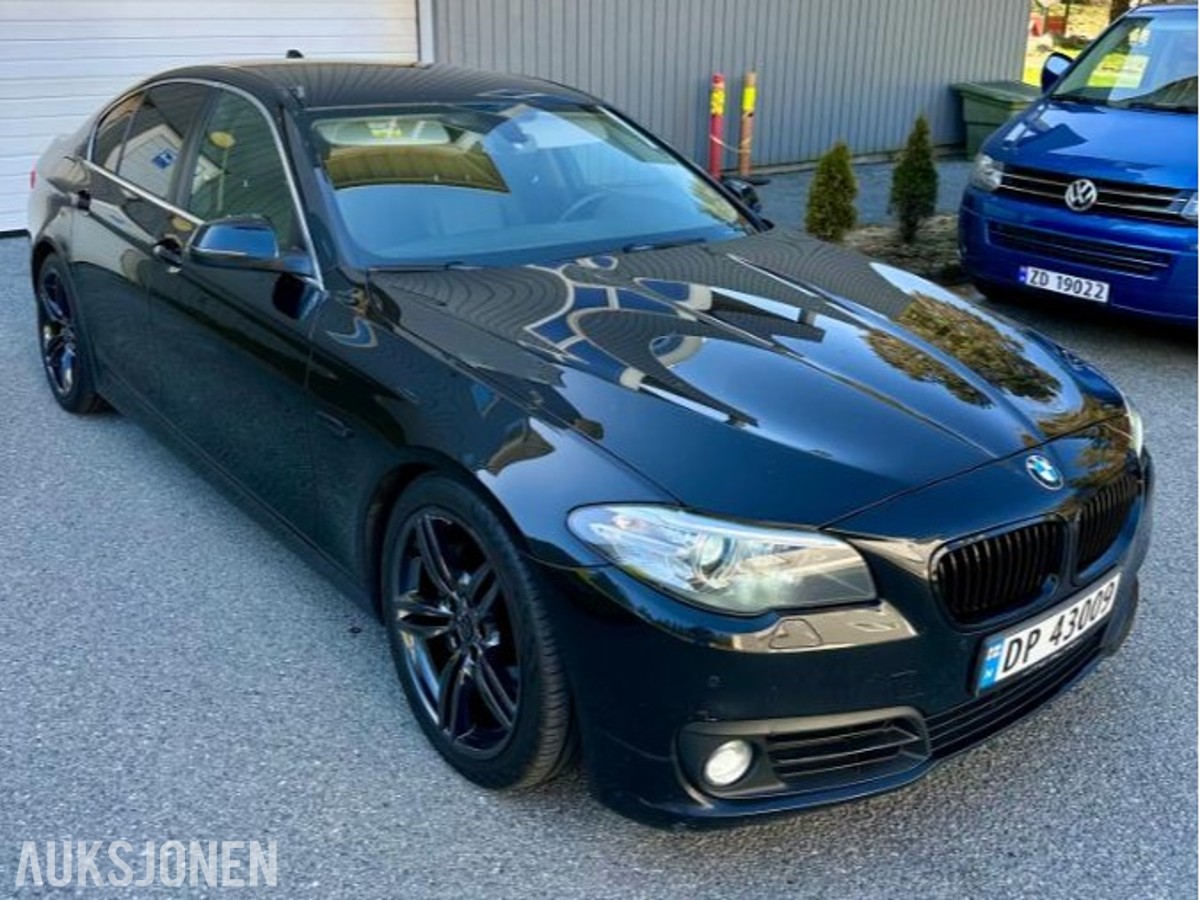 2014 BMW 5-serie 525d xDrive Hengerfeste Skinnseter