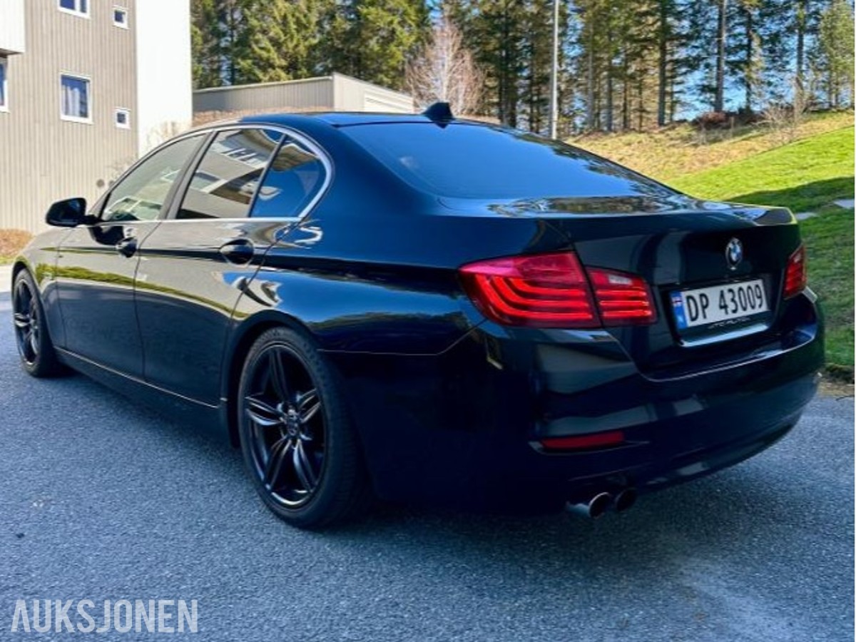 2014 BMW 5-serie 525d xDrive Hengerfeste Skinnseter