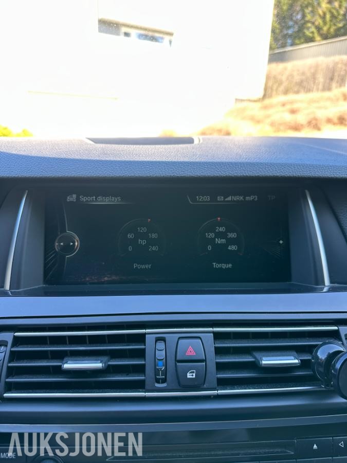 2014 BMW 5-serie 525d xDrive Hengerfeste Skinnseter