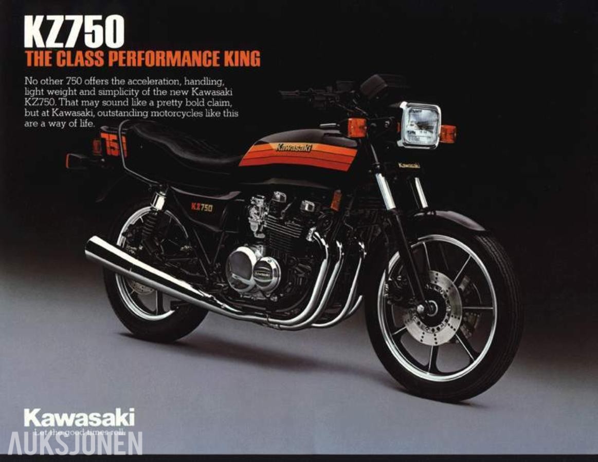 1984 Kawasaki Z 750 - Prosjekt 