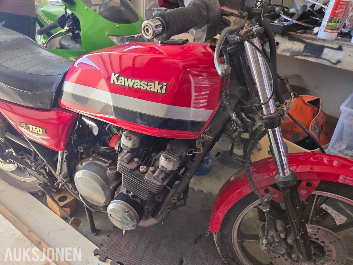 1984 Kawasaki Z 750 - Prosjekt 
