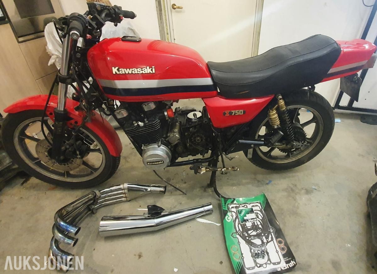 1984 Kawasaki Z 750 - Prosjekt 