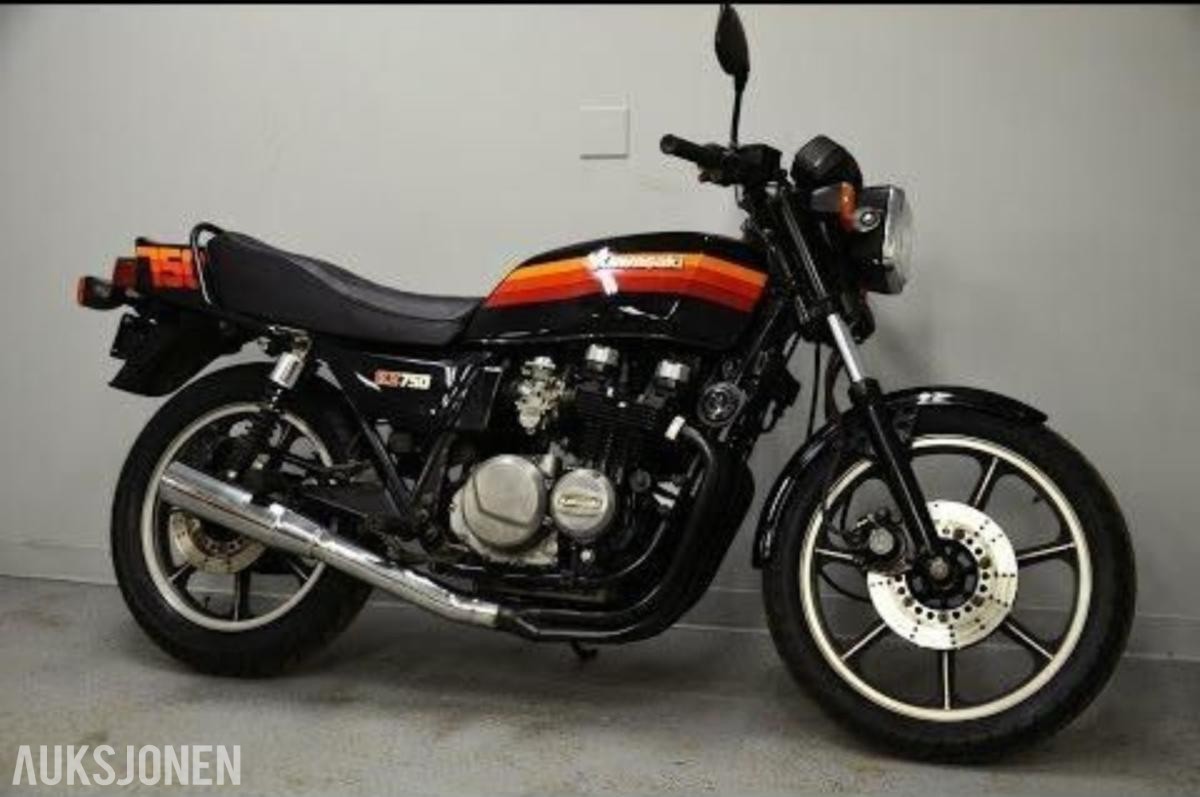 1984 Kawasaki Z 750 - Prosjekt 