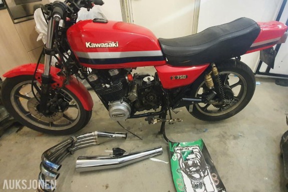 1984 Kawasaki Z 750 - Prosjekt 
