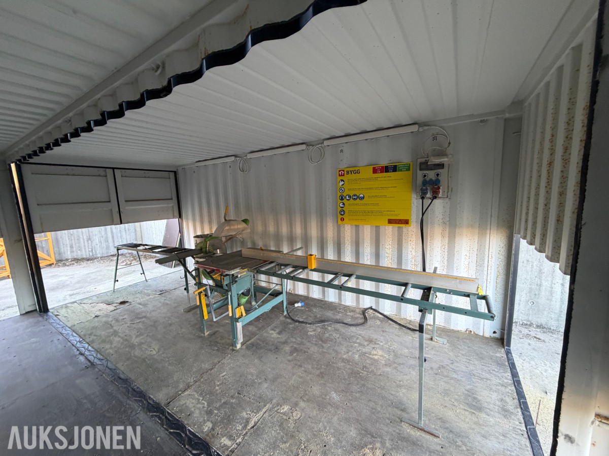 SAGCONTAINER ERNEX 1603 KAPP - / GJÆRSAG OG AVSUG