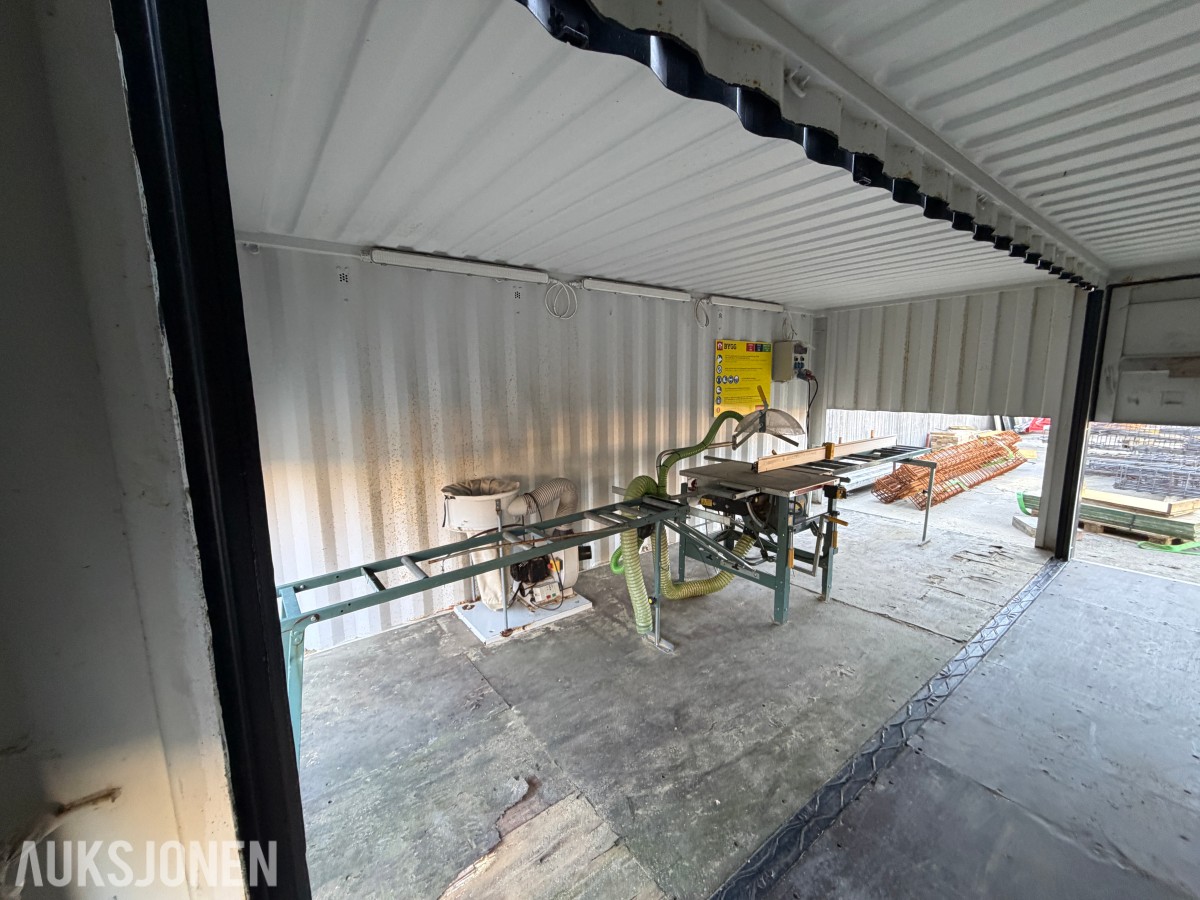SAGCONTAINER ERNEX 1603 KAPP - / GJÆRSAG OG AVSUG