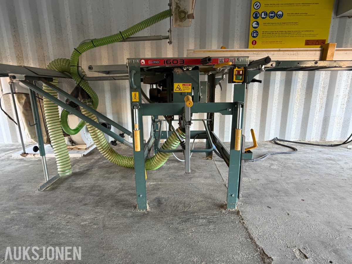 SAGCONTAINER ERNEX 1603 KAPP - / GJÆRSAG OG AVSUG