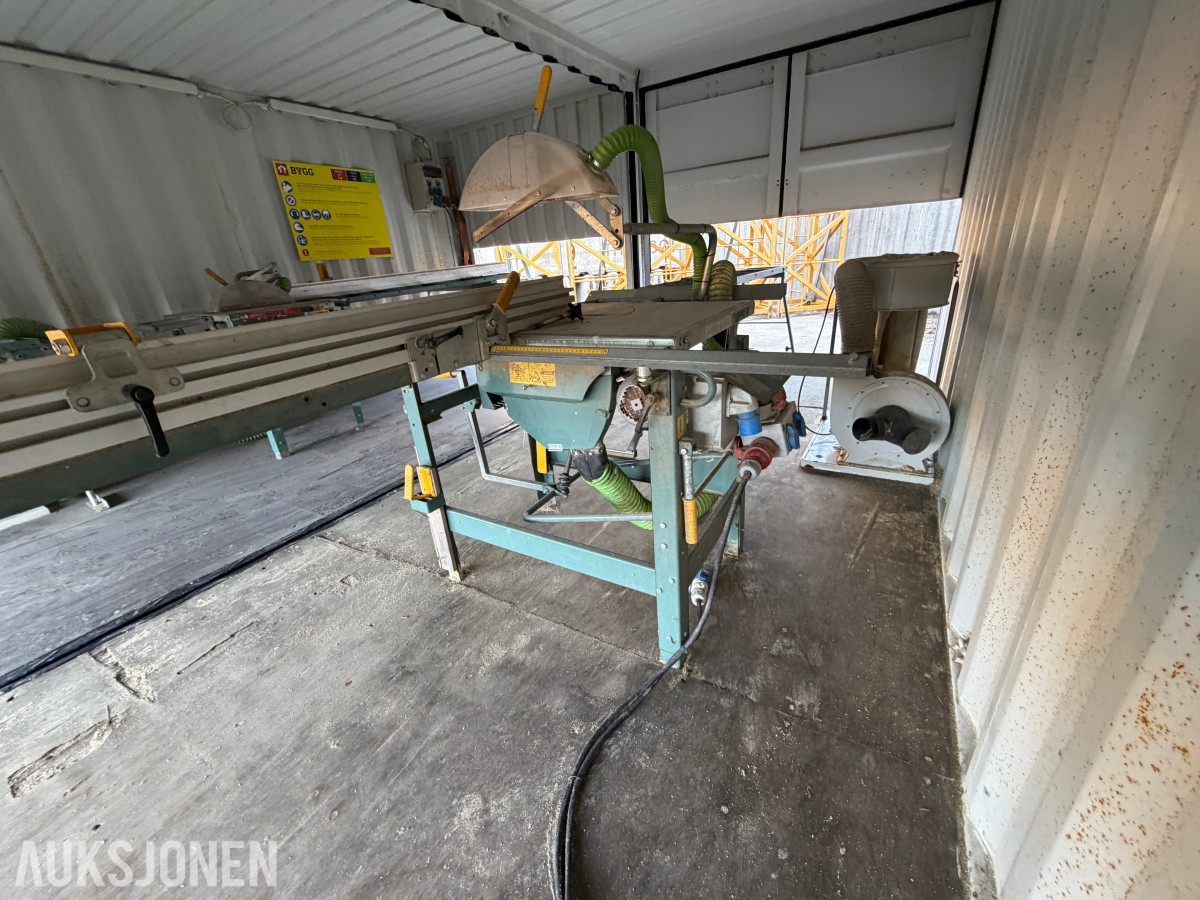 SAGCONTAINER ERNEX 1603 KAPP - / GJÆRSAG OG AVSUG