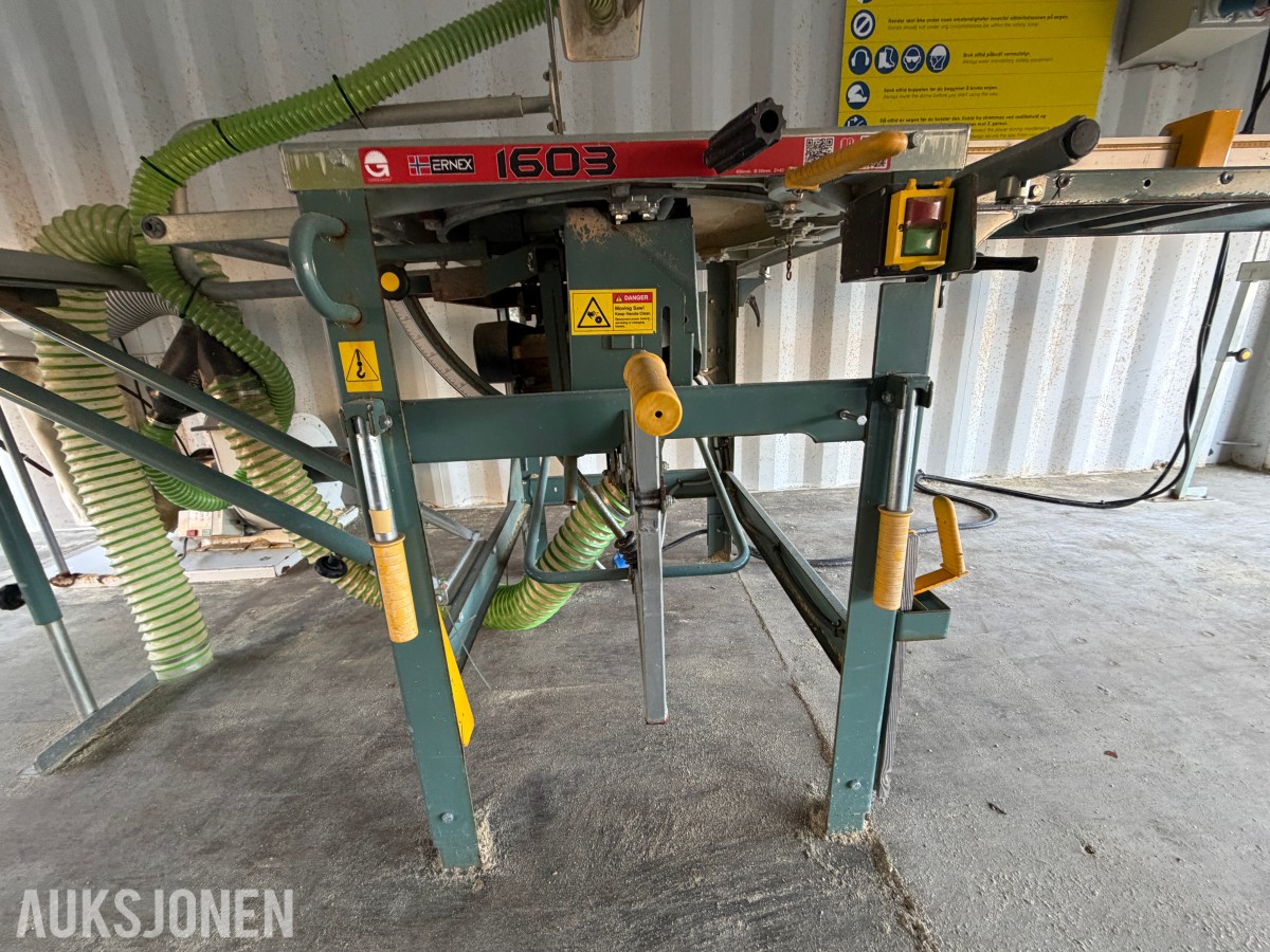 SAGCONTAINER ERNEX 1603 KAPP - / GJÆRSAG OG AVSUG